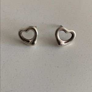 Tiffany & Co. Open Heart Earrings